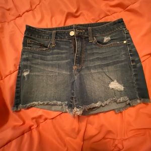 Jean shorts